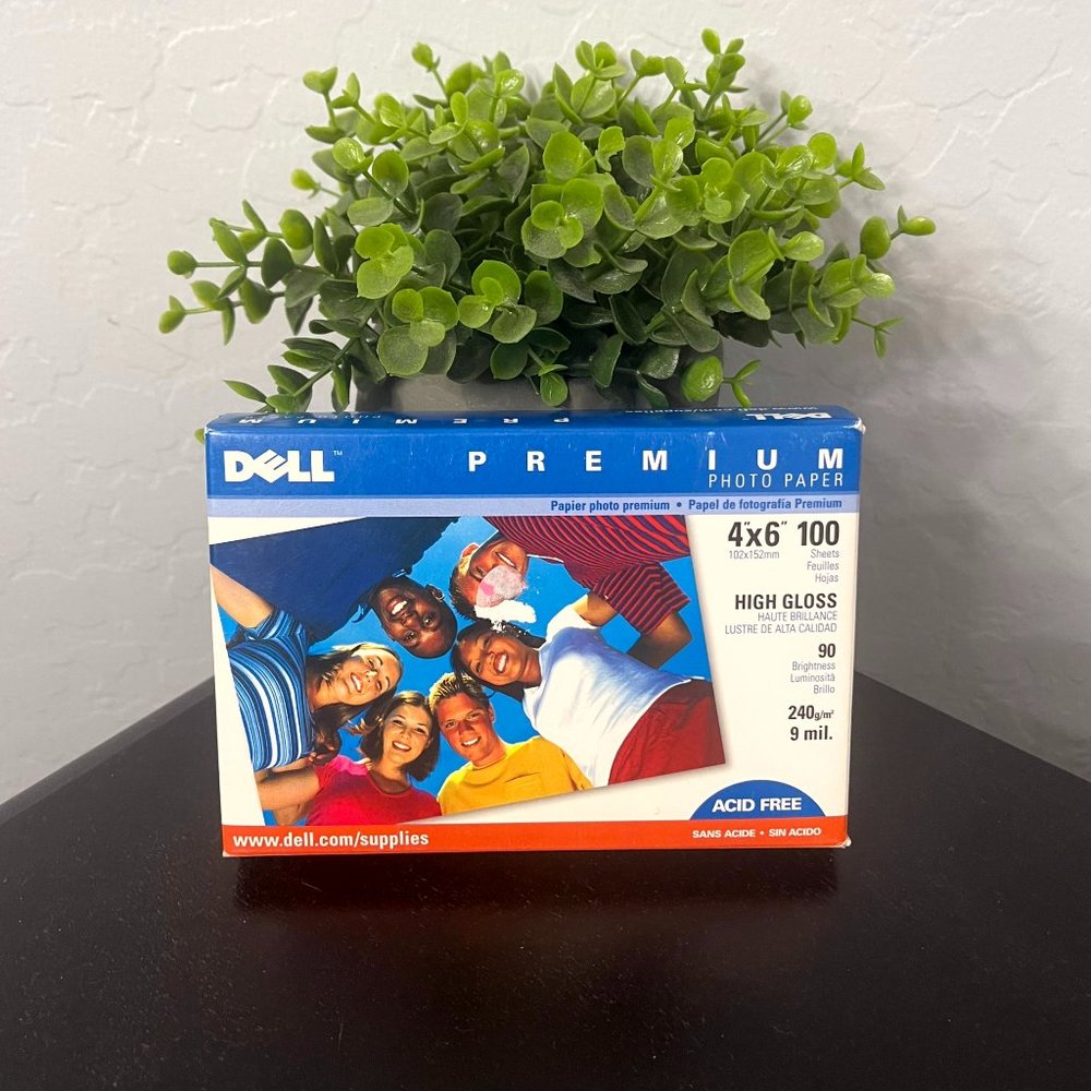 *SOLD* Dell Premium 4x6 High Gloss Photo Paper